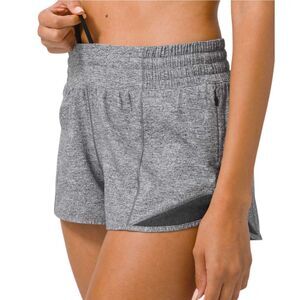 Lululemon Hotty Hot Short *High-Rise 2.5" Heather Lux Multi Black